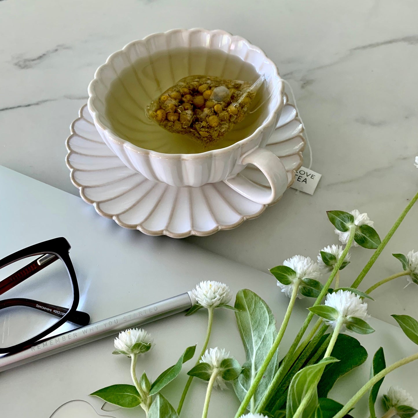 The Bella Teacup & Saucer
