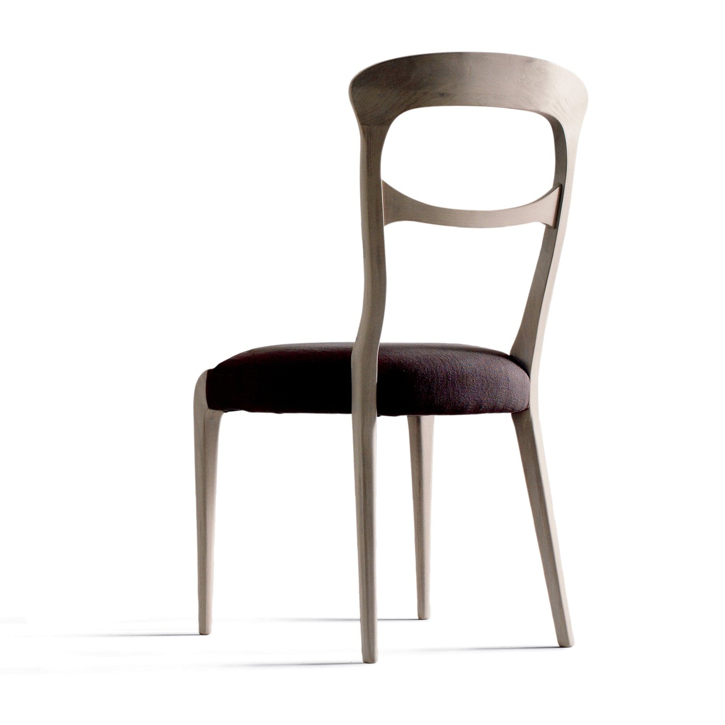 Capotavola Dining Chair by Dale Italia – Solid Canaletto Walnut