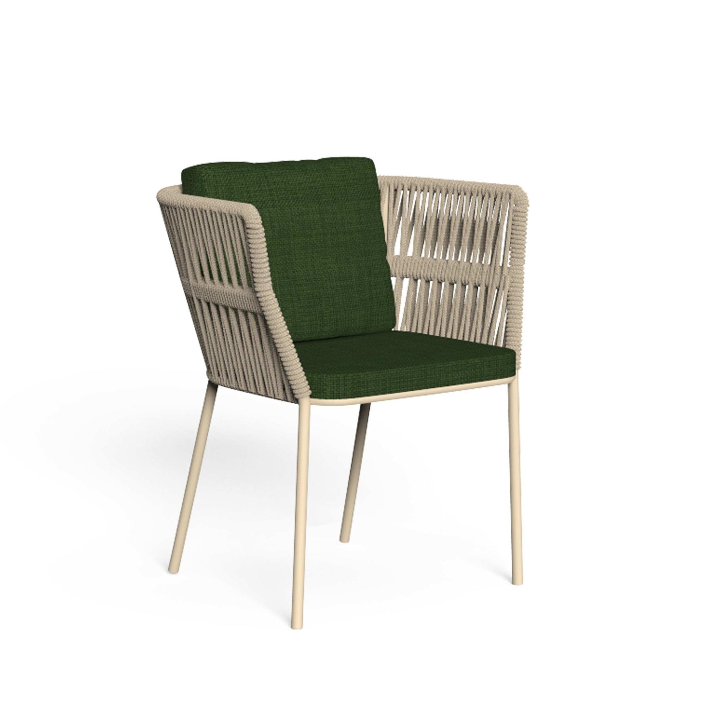 Cliff Outdoor Dining Chair by Talenti – Italian Designer Rope Armchair