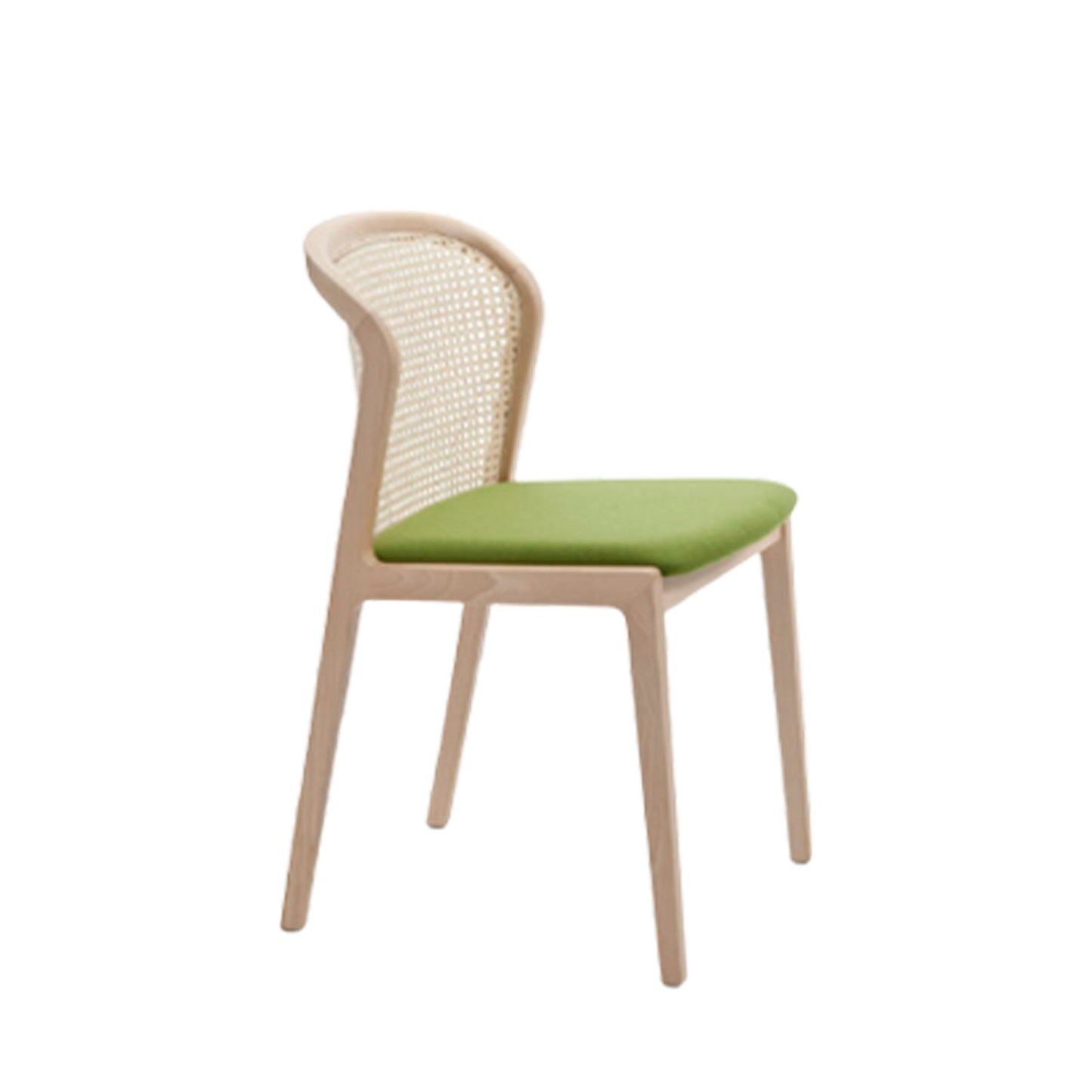 Vienna Dining Chair – Hand-Woven Straw Back, Beechwood Frame