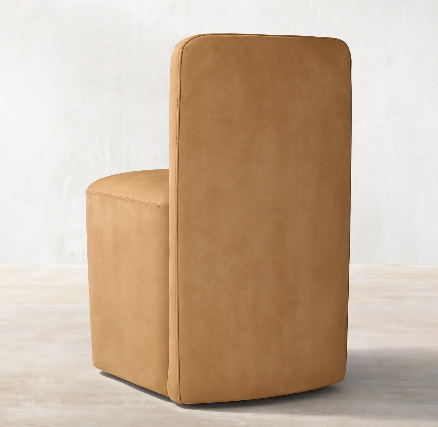 Dining Chair – Waterfall Edge Aurolie Leather Christophe Delcourt Sculptural Statement Piece