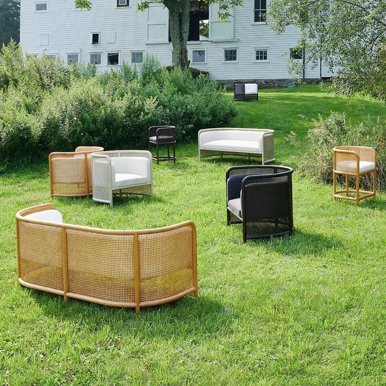 Bentwood Counter Stool – Contemporary Oak and Performance Fabric | 1601099071720