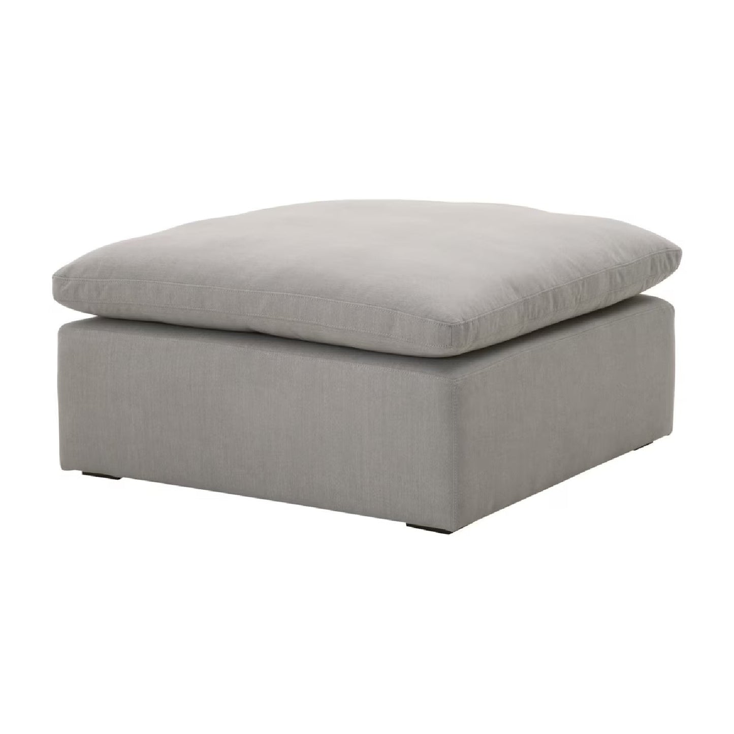 Luxury Upholstered Modern Square Ottoman European Style for Villa