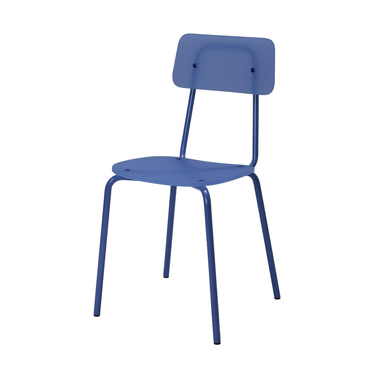 Moodern Dining Chair – Stackable Metal and Methacrylate by Lettera G