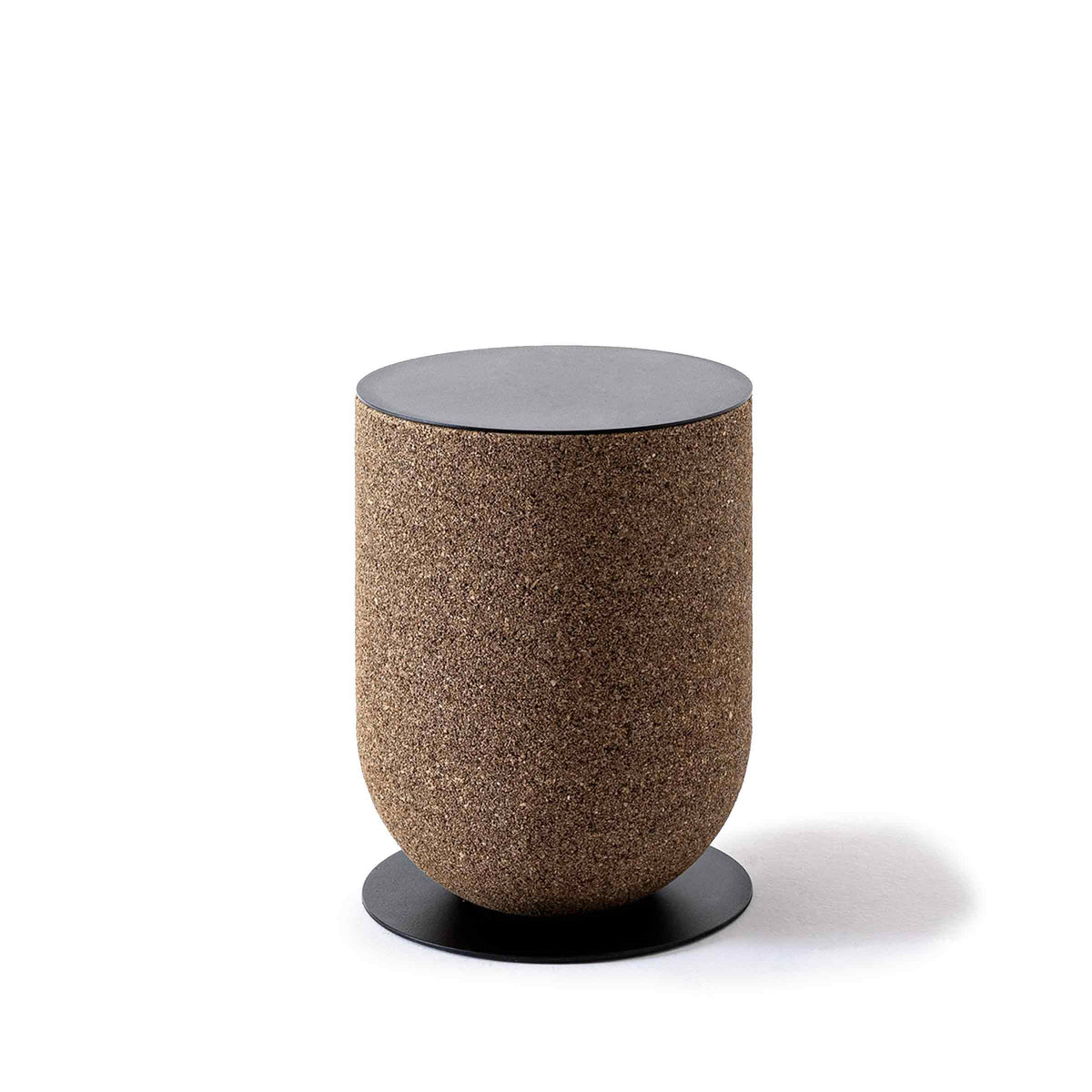 Luxury MARI Cork Side Table Modern Italian Style for Villa