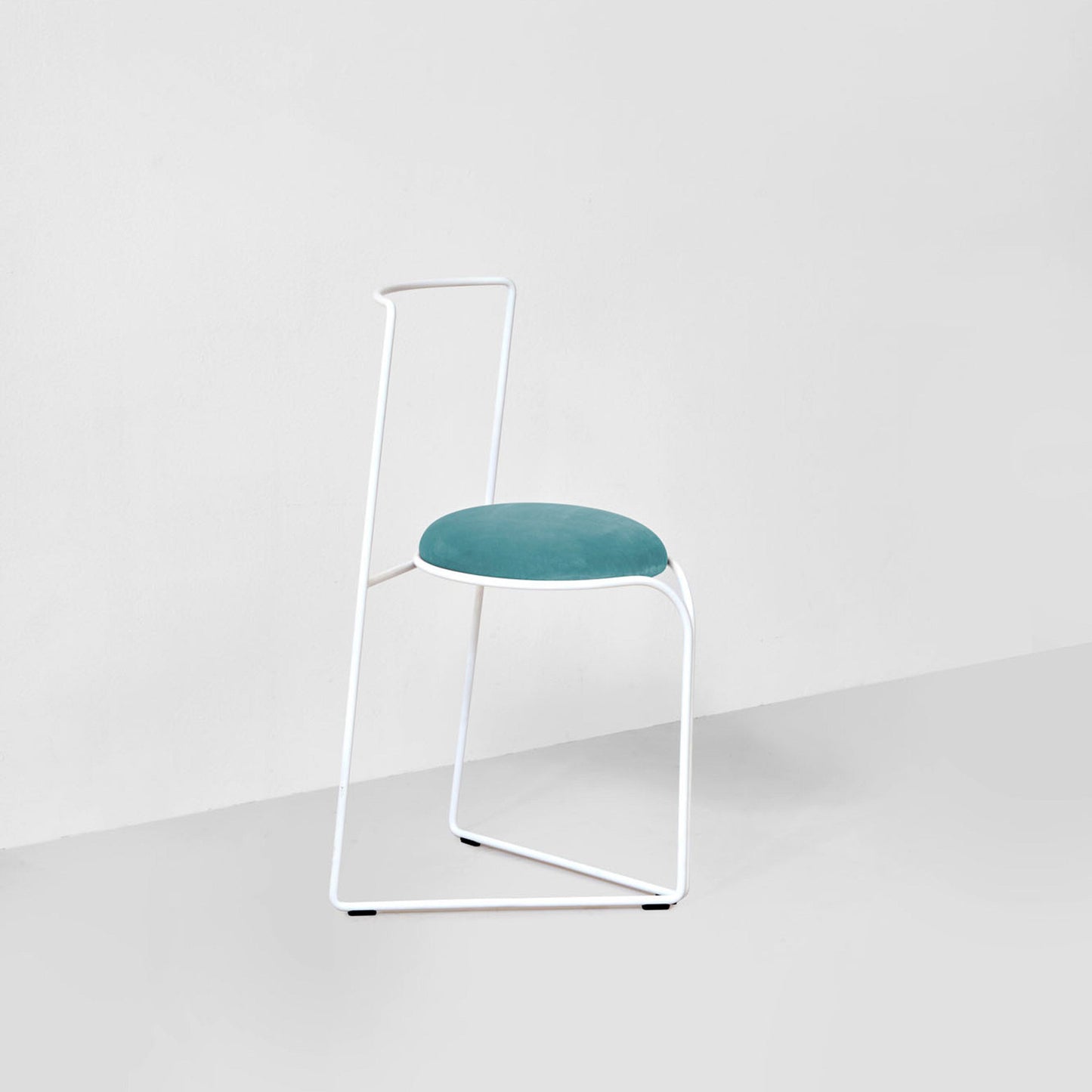 Dining Chair – Flow Chair Sculptural Design – Steel & Velvet – LapiegaWD – Contemporary