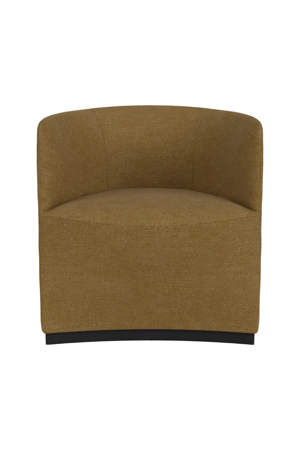 Luxury Beige Boucle Low-Back Club Chair Modern Italian Style for Villa