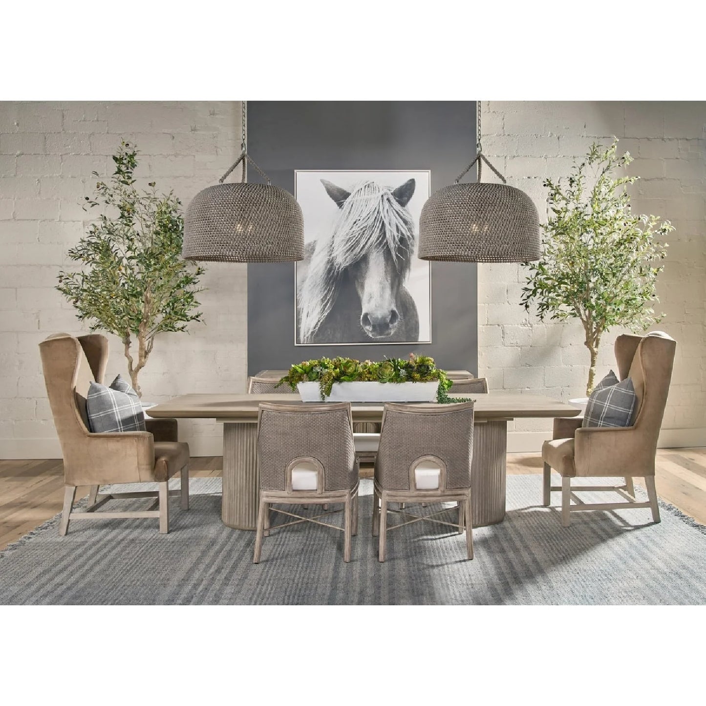 Luxury Brown Velvet High Back Accent Chair Modern Italian Style for Villa
