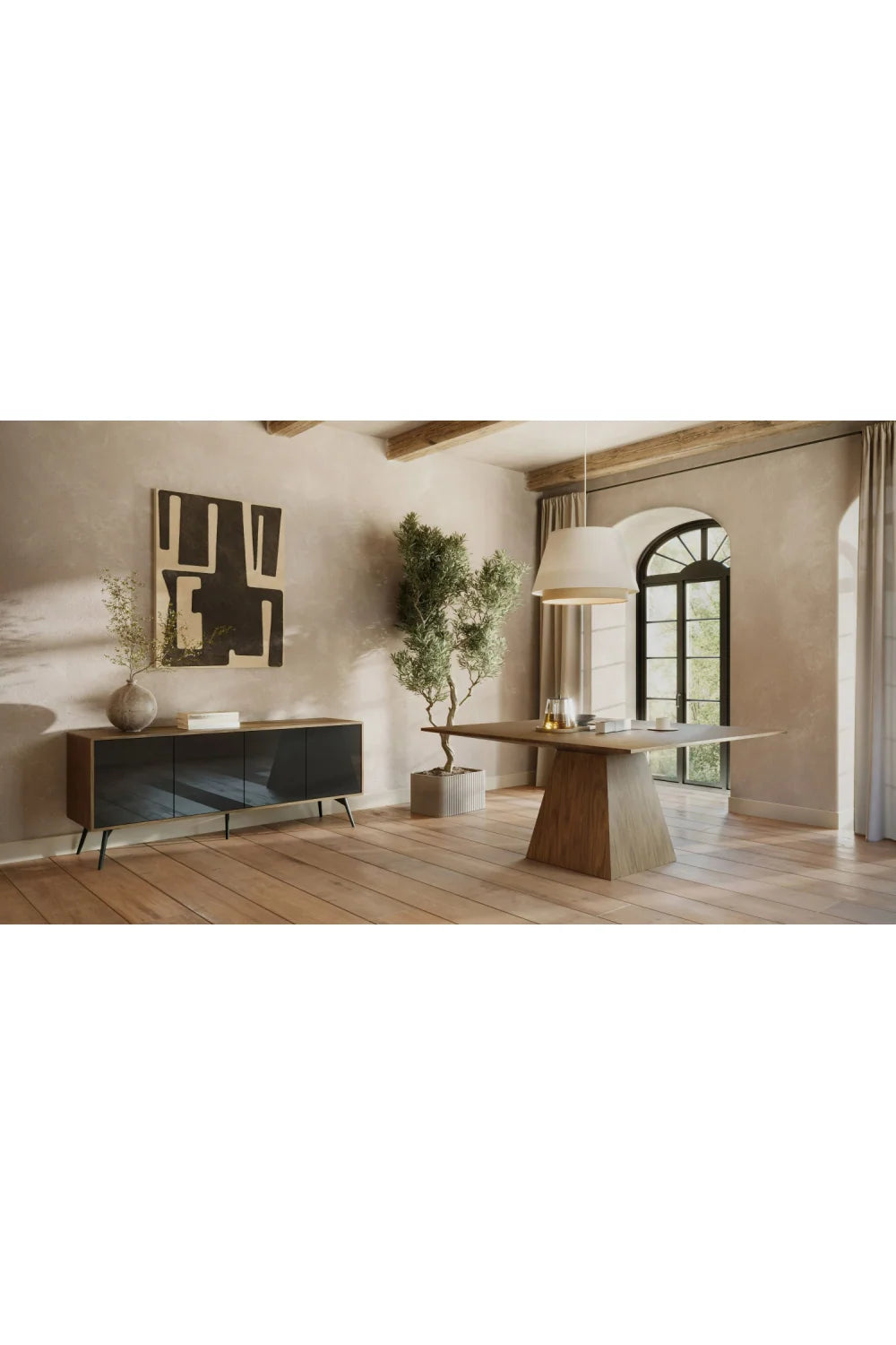 Luxury Cora Square Dining Table Modern Italian Style for Villa