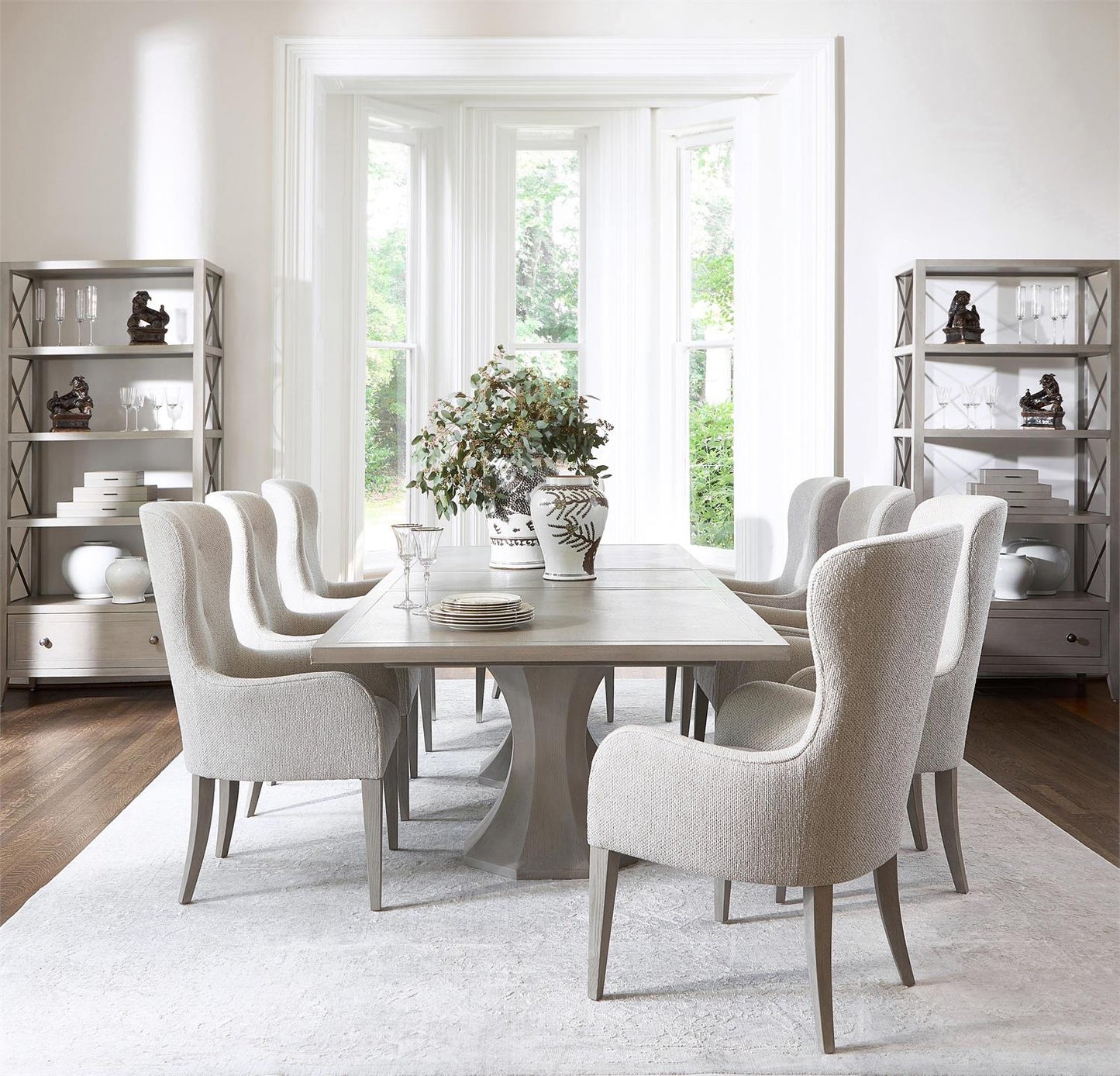 Luxury Cornelia Fabric Armchair Modern Italian Style for Villa