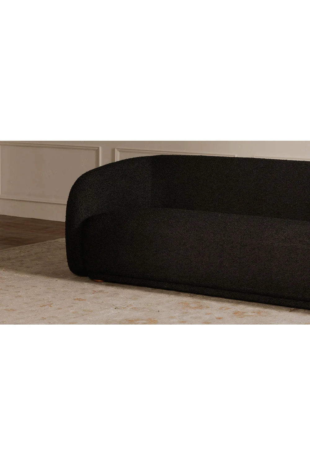 Luxury Curved Back Sofa Modern Italian Style for Villa