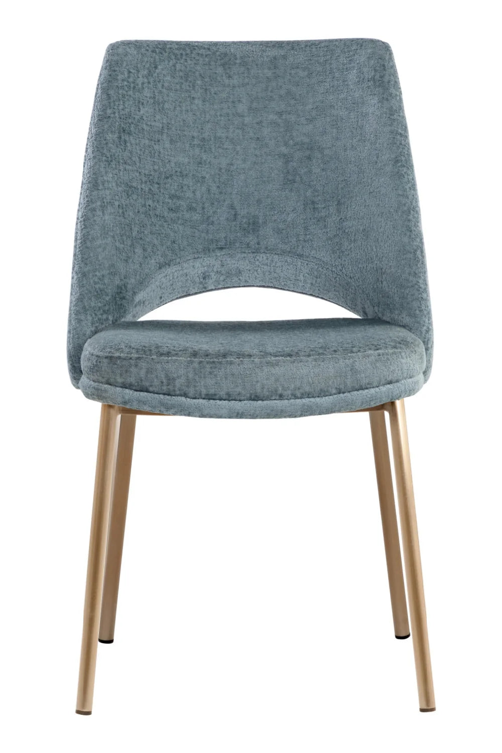Luxury Cutout-Back Modern Dining Chair European Style for Villa