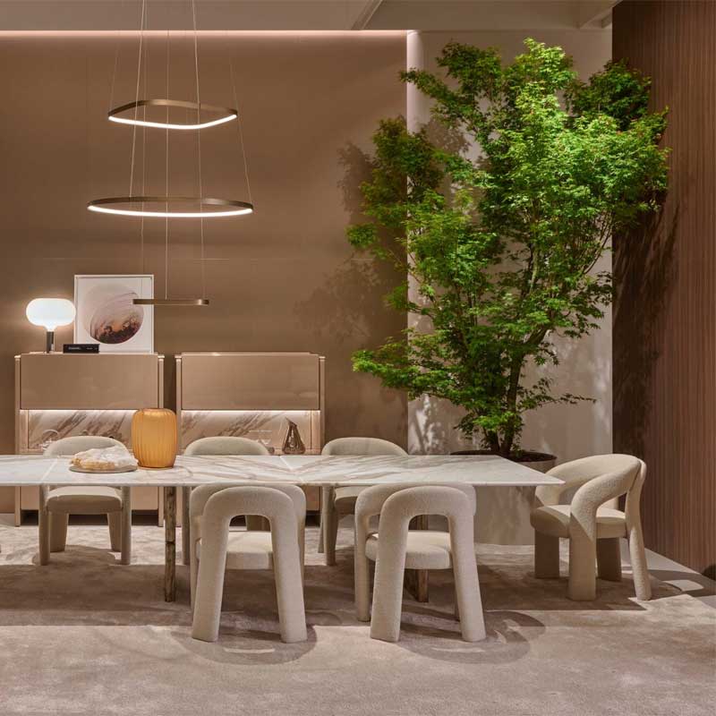 Luxury Dada Dining Chair Modern Italian Style for Villa