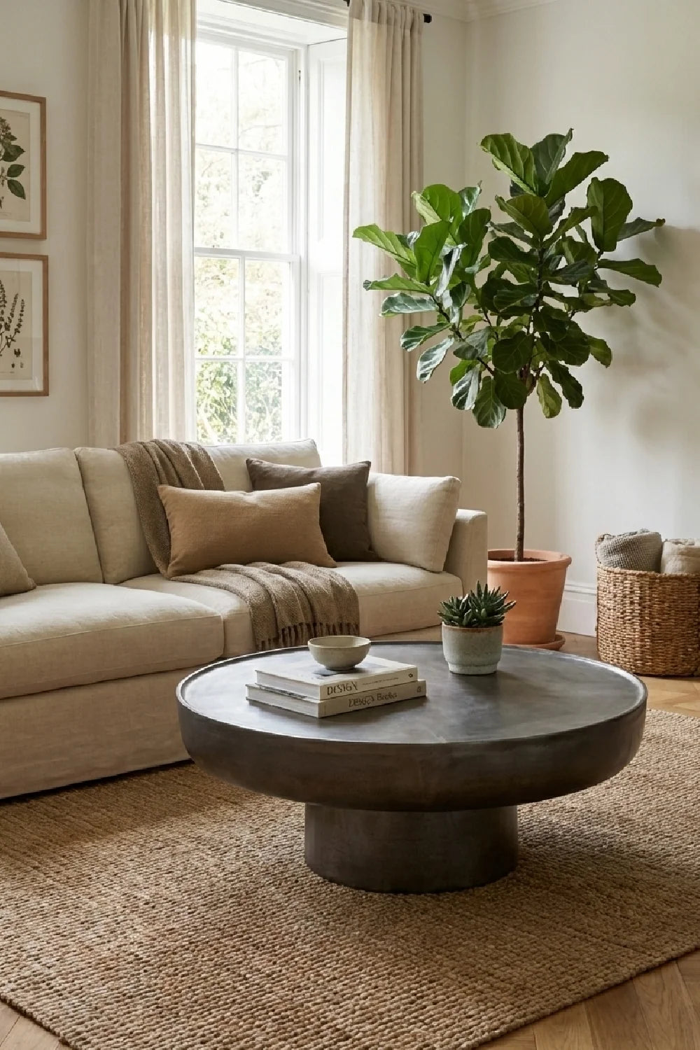 Luxury Deep Bronze Coffee Table Modern Italian Style for Villa