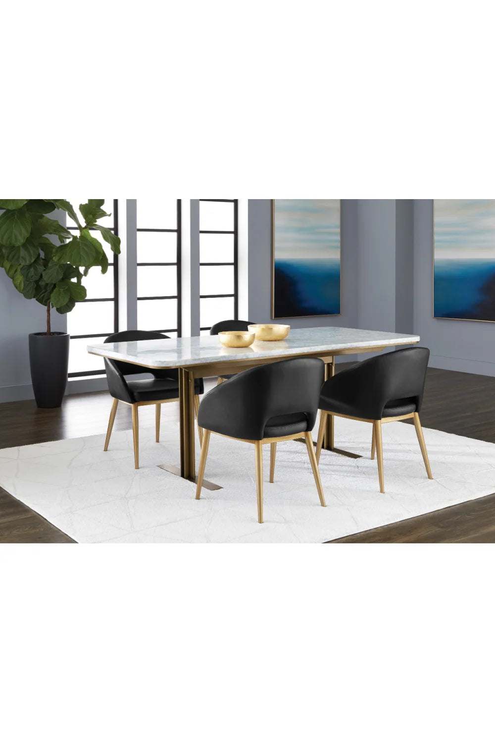 Luxury Gold Frame Barrel Dining Chair European Style for Villa