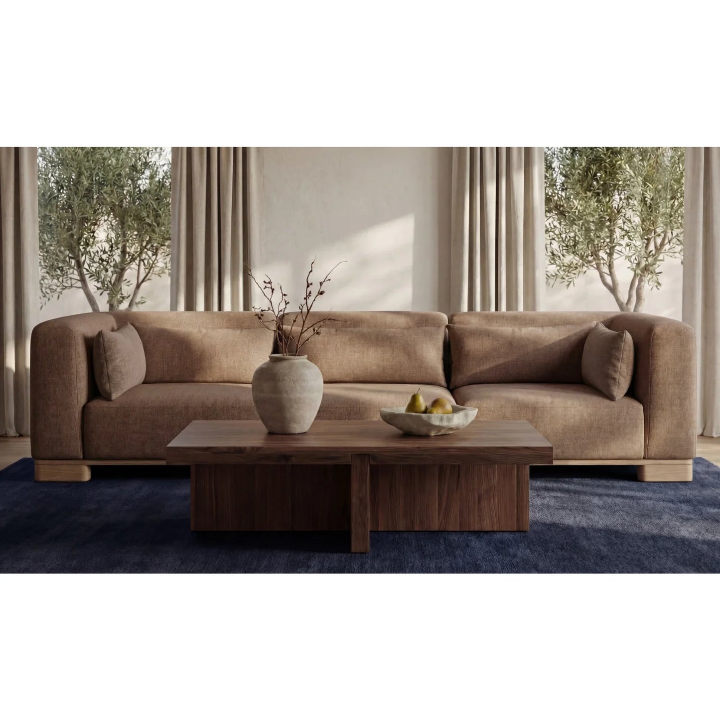 Luxury June Modular Sectional Sofa Modern Italian Style for Villa