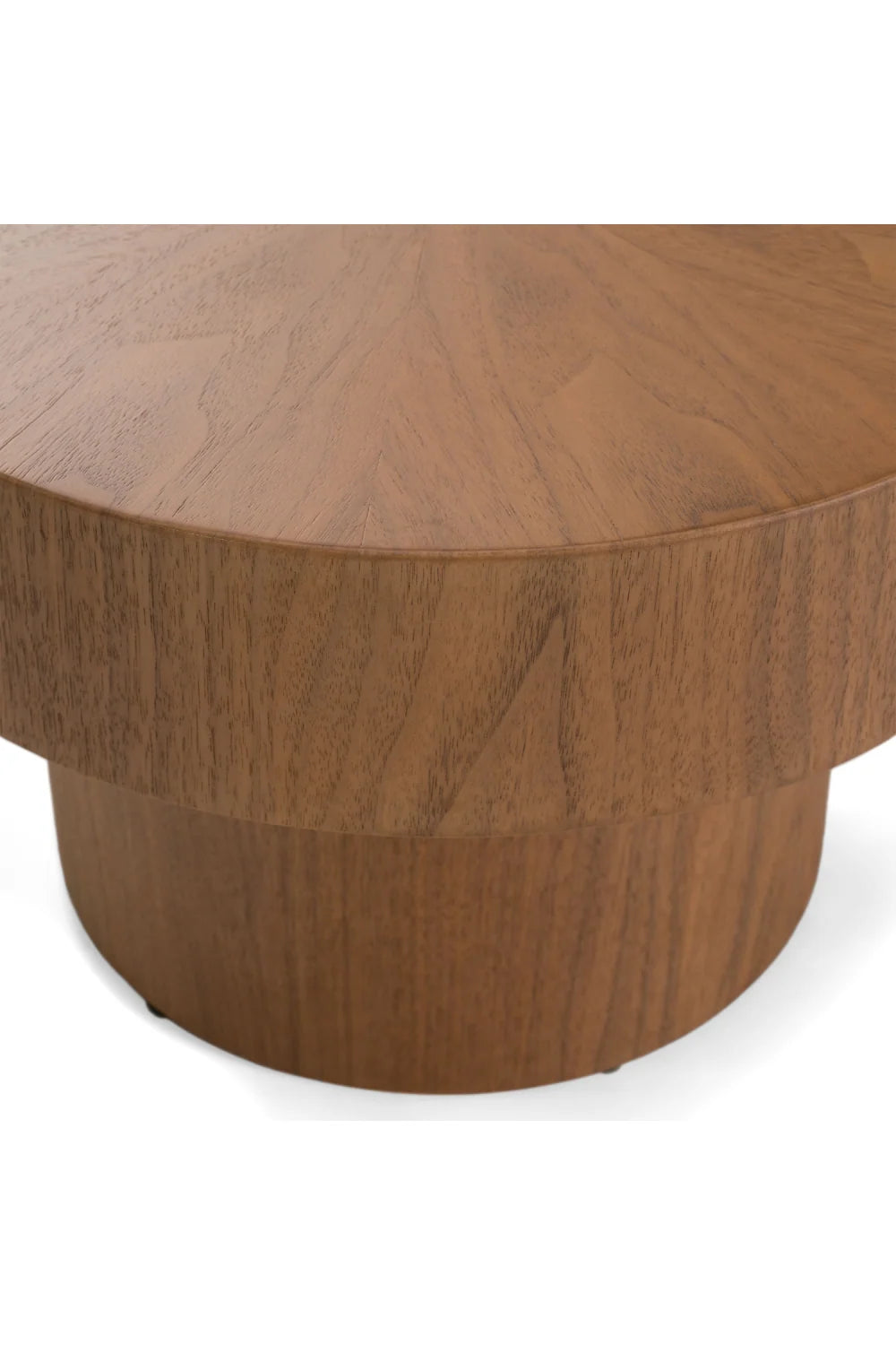 Luxury Larch Wood Nesting Tables Modern Italian Style for Villa