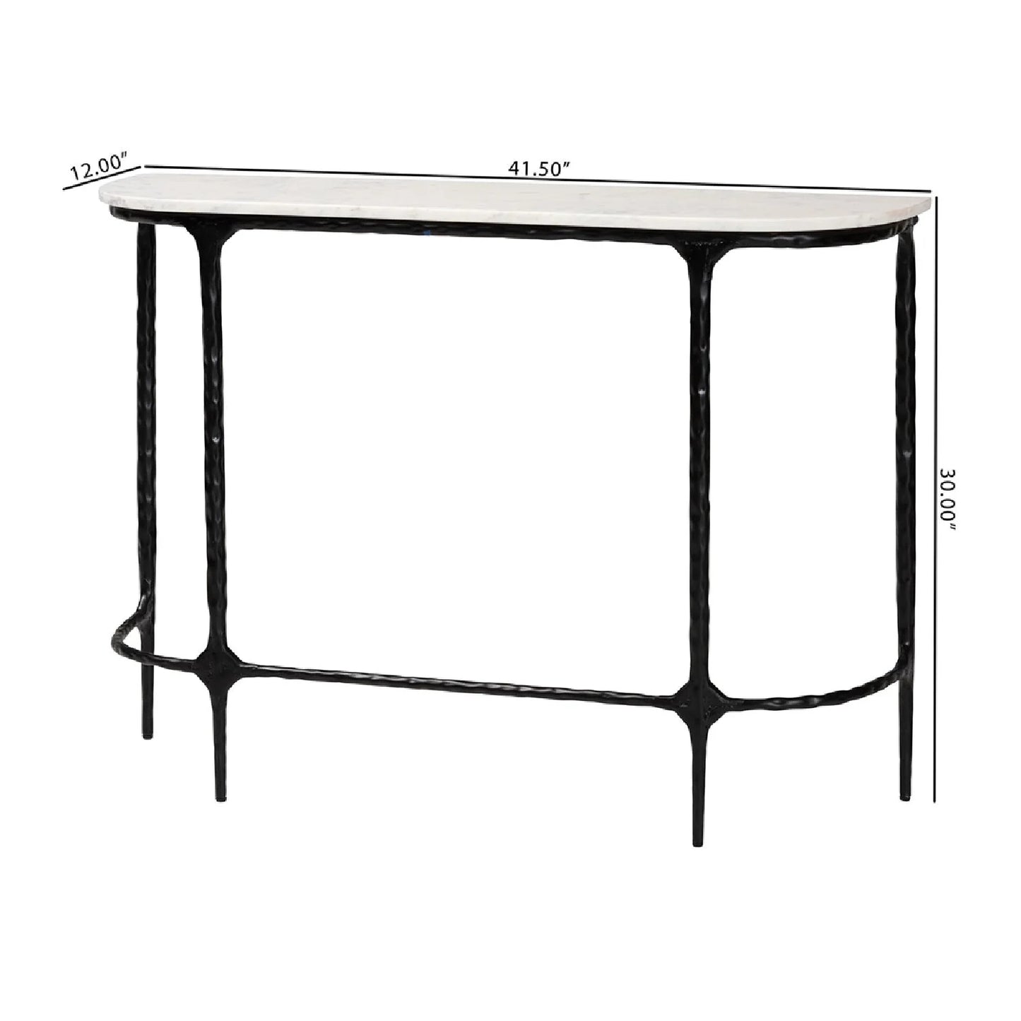 Luxury Marble Console Table Modern Italian Style for Villa