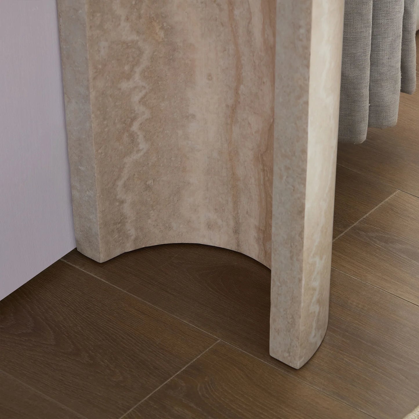 Luxury Marble Look Console Table Modern Italian Style for Villa