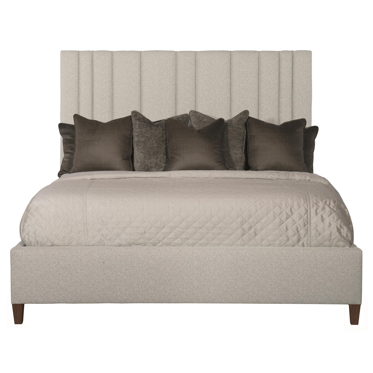 Luxury Modena Fabric Panel Bed Modern Italian Style for Villa