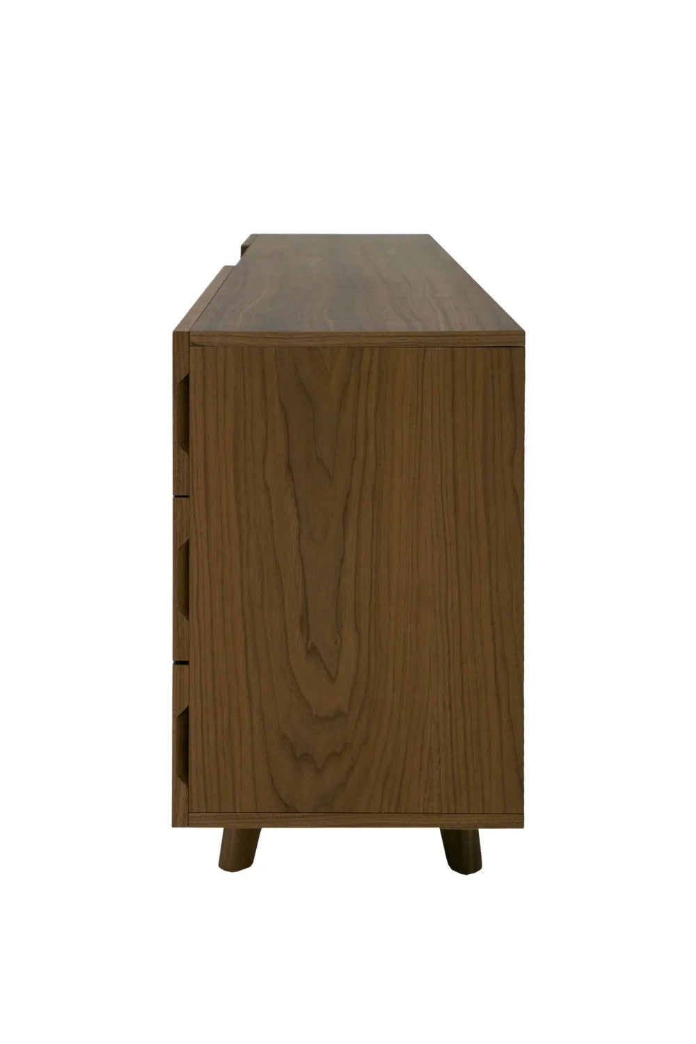 Luxury Modern Abelard Walnut 6-Drawer Dresser European Style for Villa