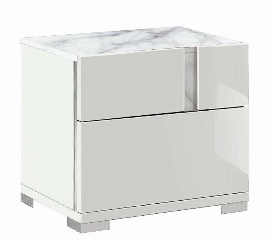 Luxury Modern Blanca Bedroom Collection European Style for Villa