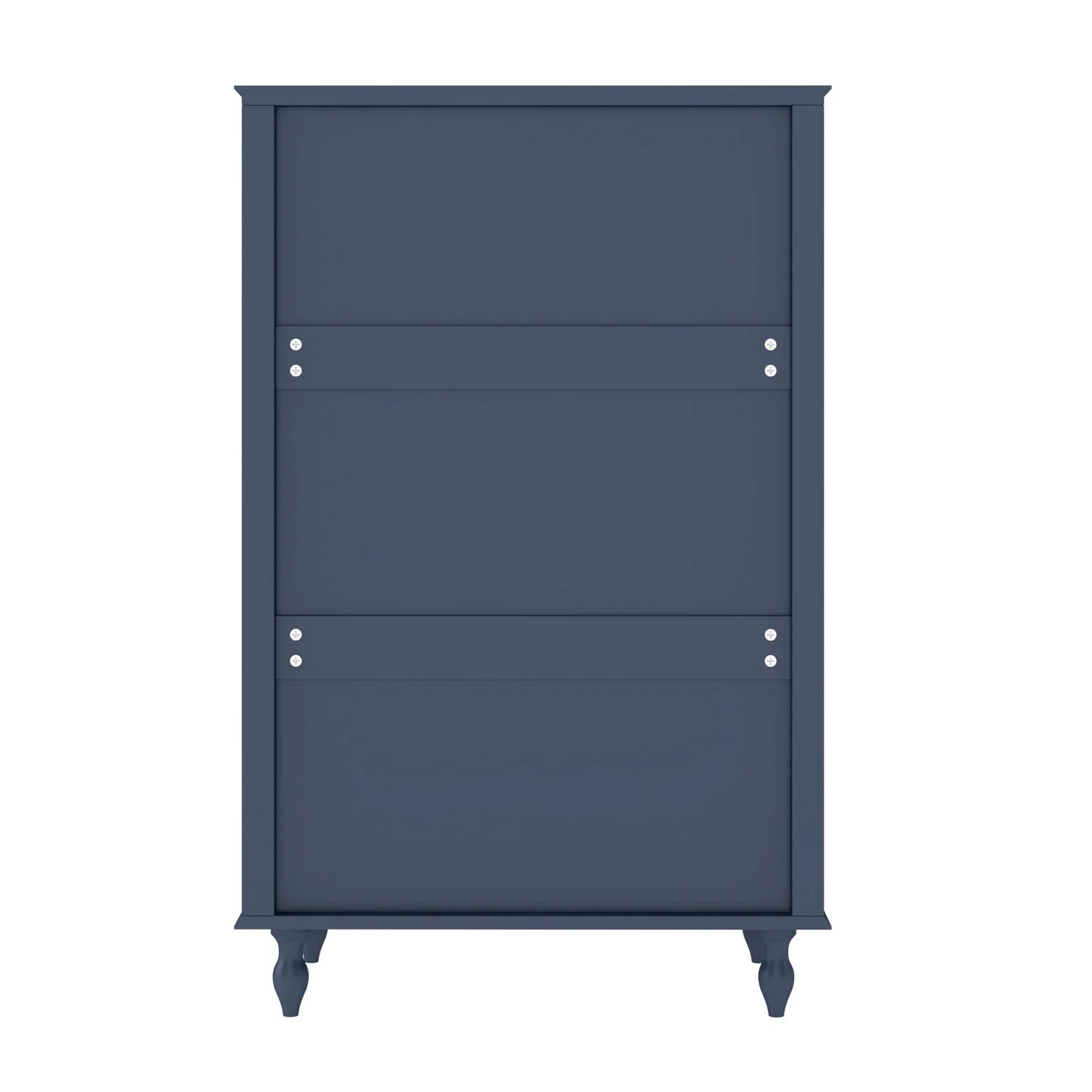 Luxury Modern Blue Wood Display Cabinet European Style for Villa