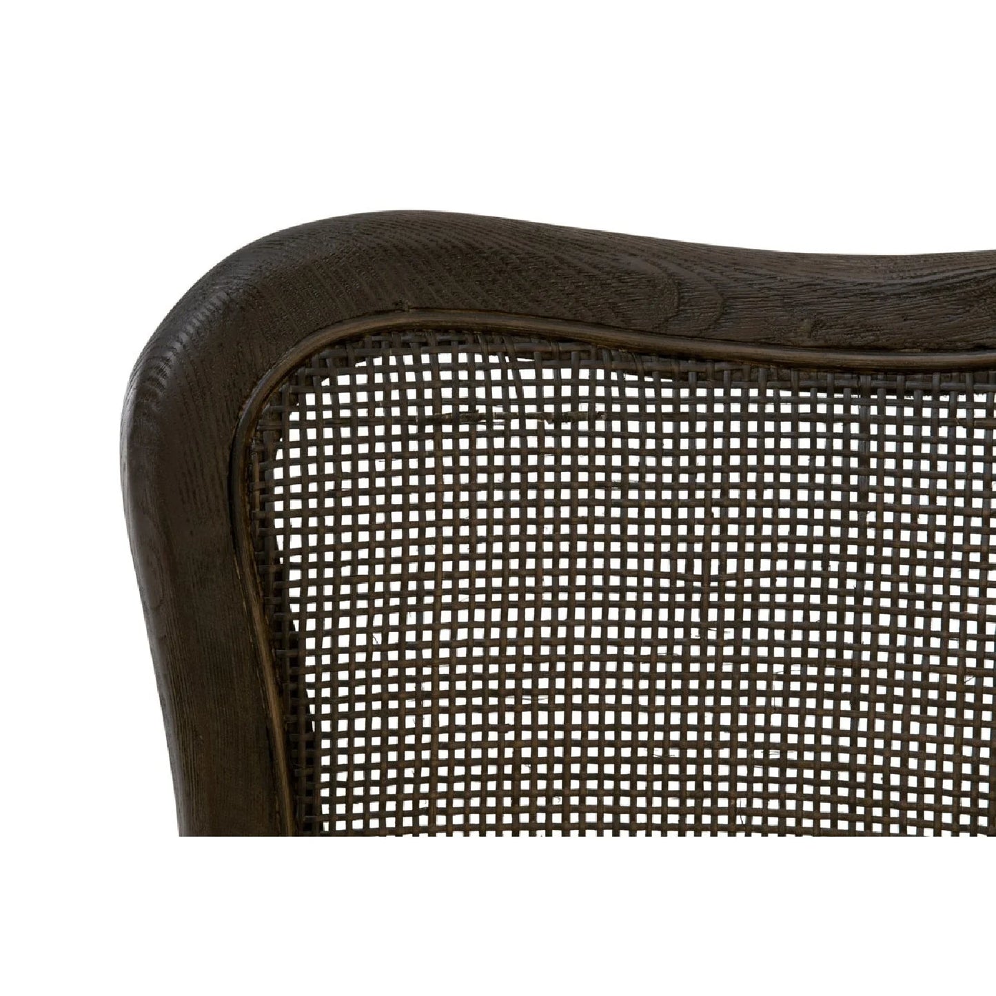 Luxury Modern Cane Back Counter Stool European Style for Villa