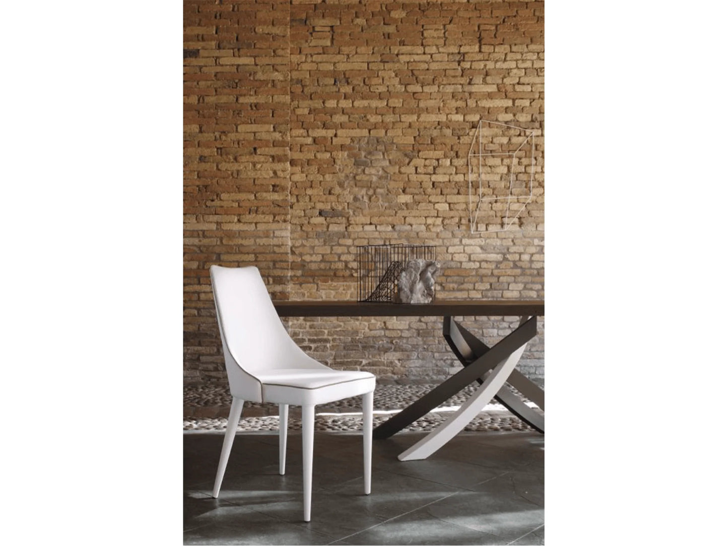 Luxury Modern Cara Dining Chair European Style for Villa