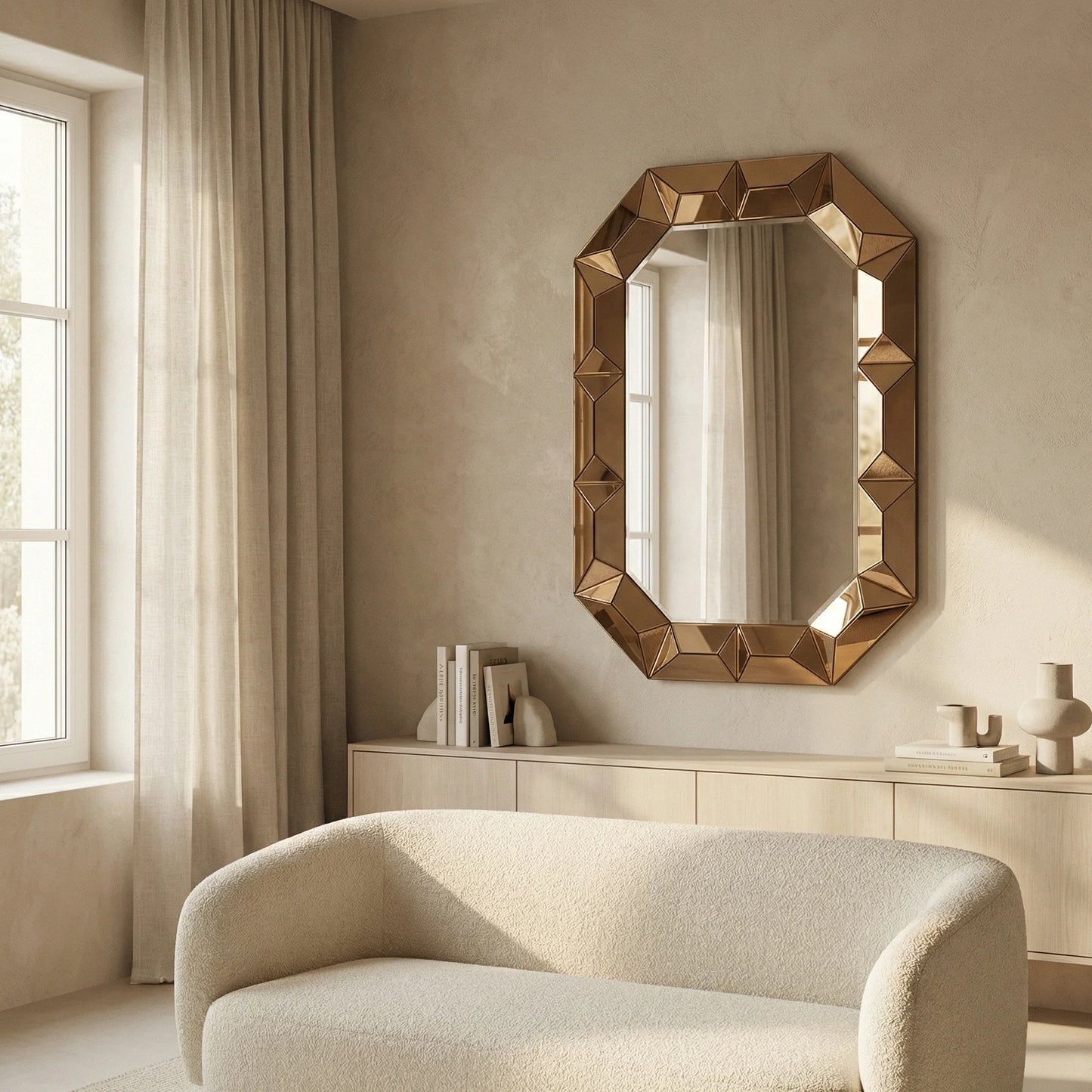 Luxury Modern Cosmo Mirror European Style for Villa