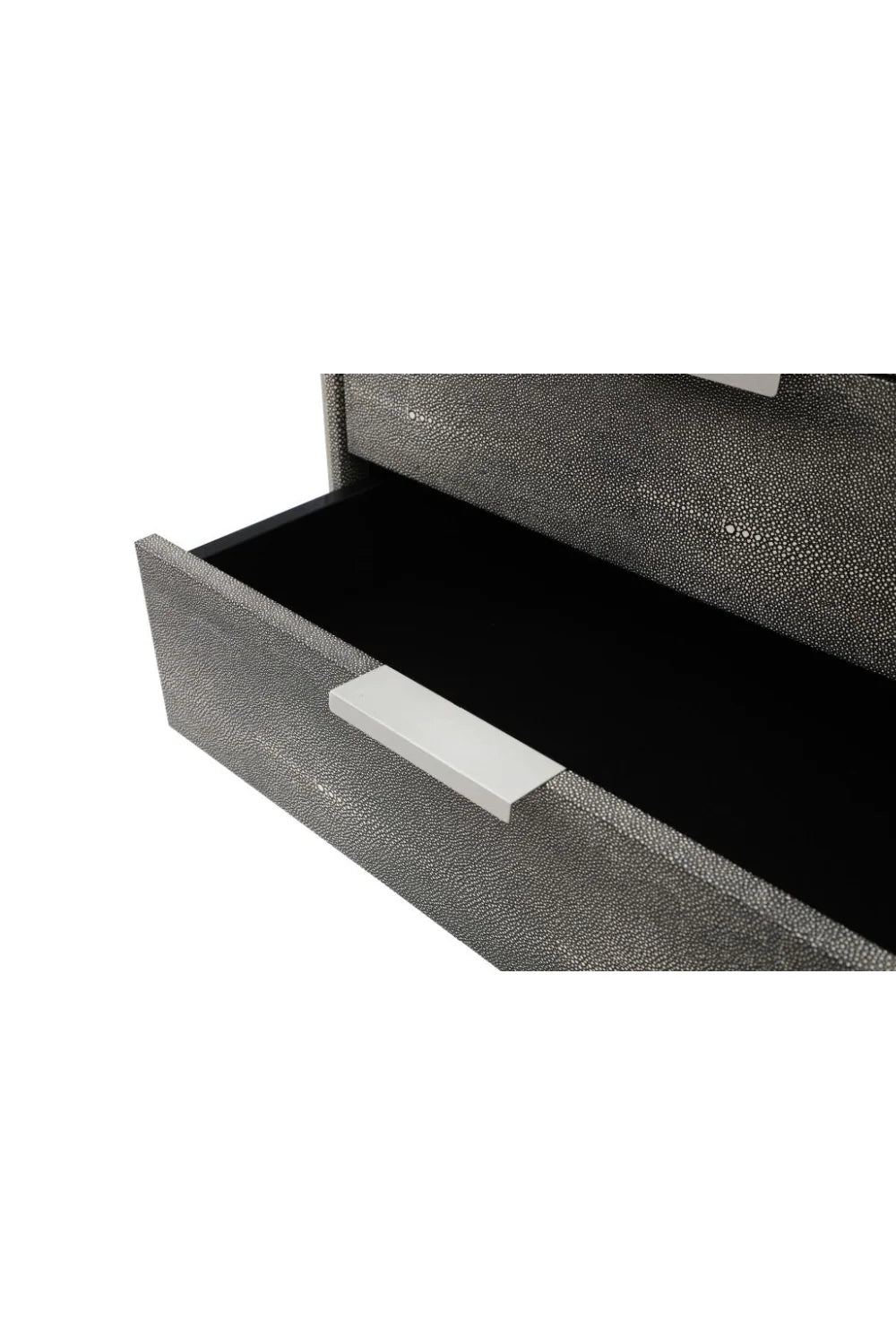 Luxury Modern Dynasty 3-Drawer Nightstand European Style for Villa