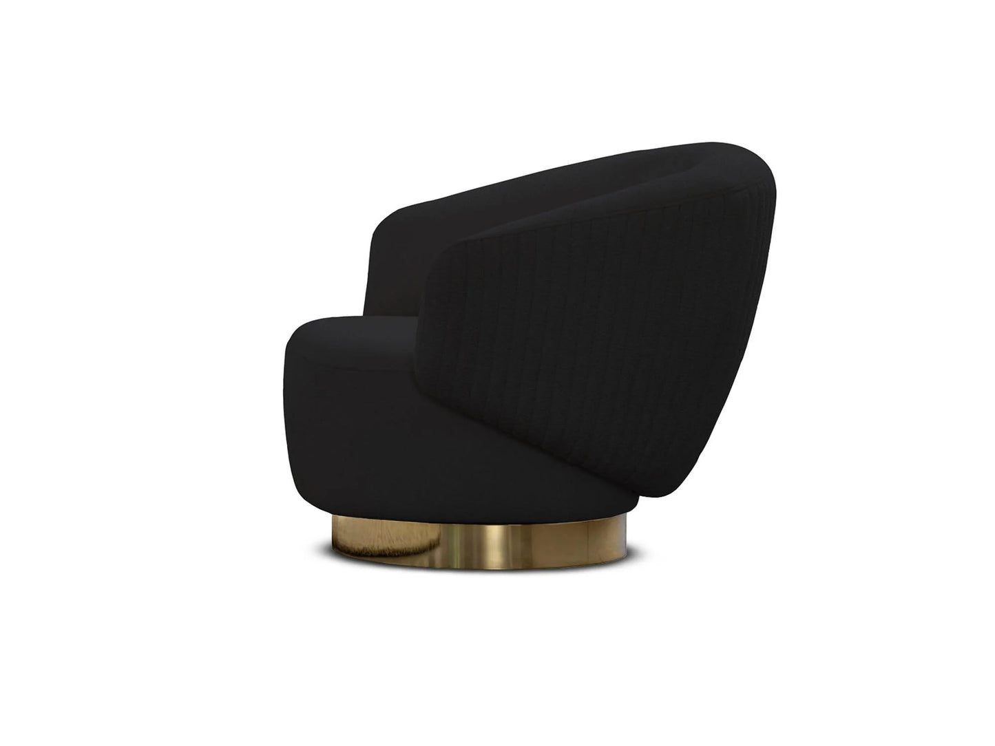 Luxury Modern Erzin Swivel Accent Chair European Style for Villa