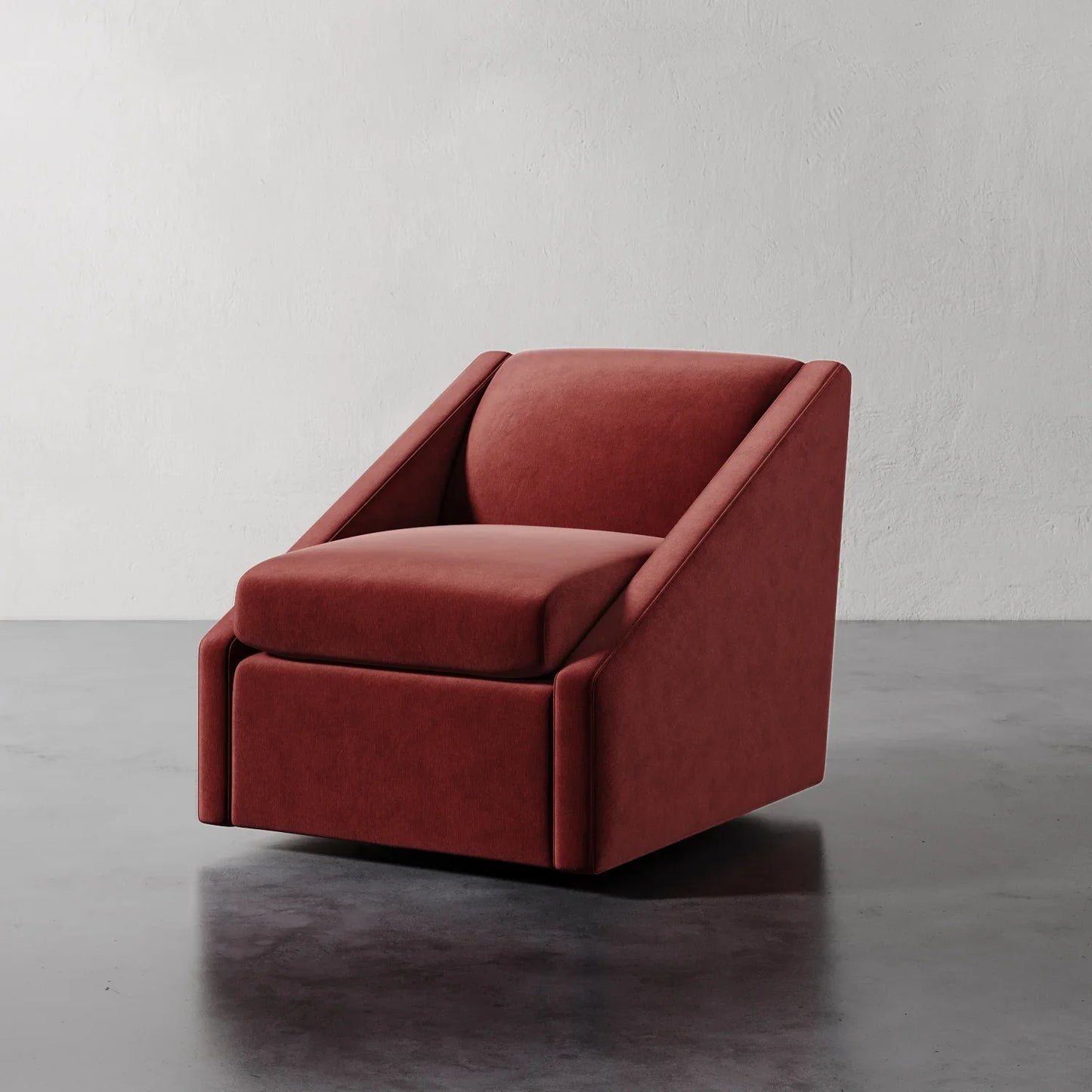 Luxury Modern Fontaine Swivel Chair European Style for Villa