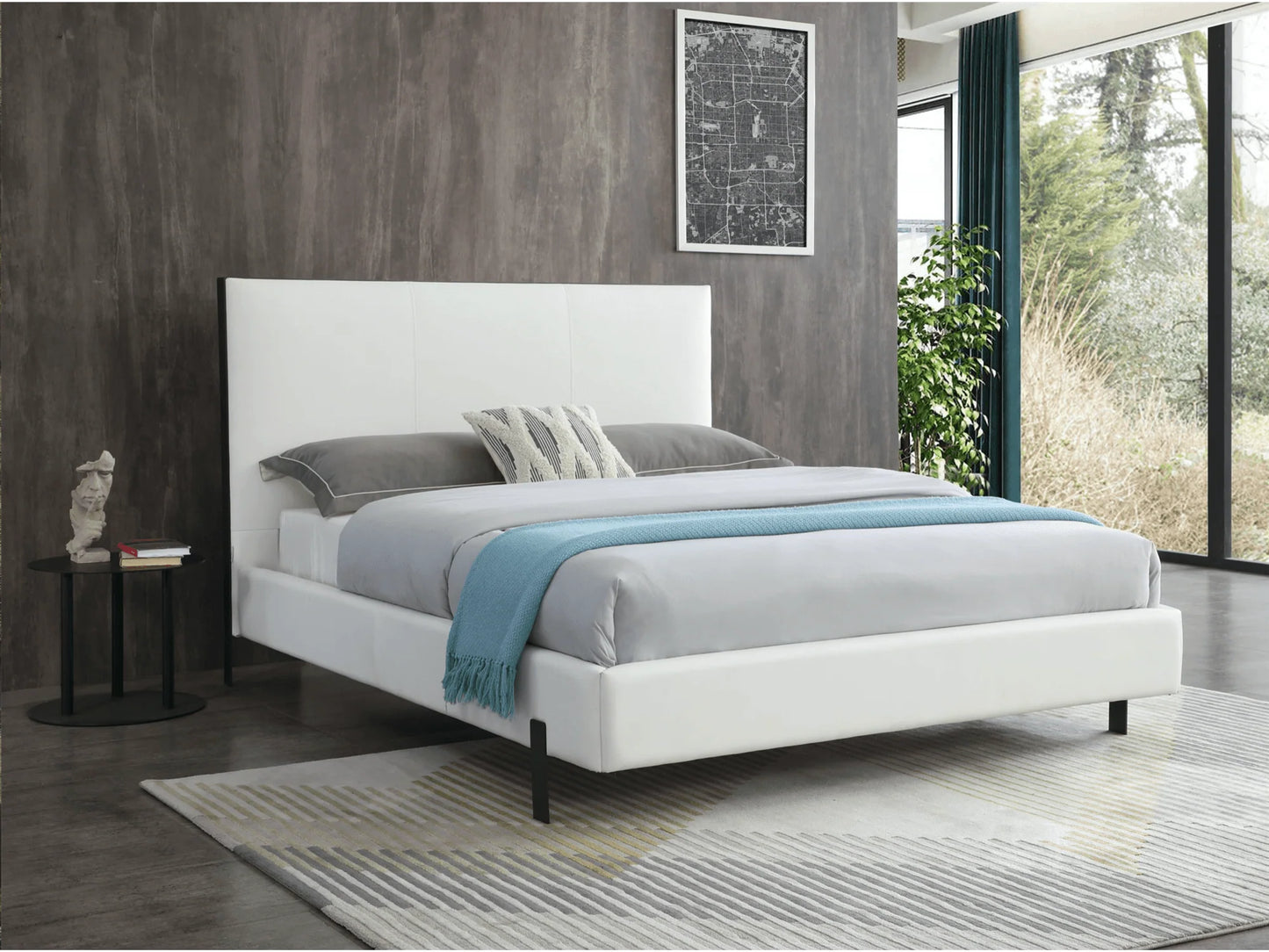 Luxury Modern Holly King Bed European Style for Villa