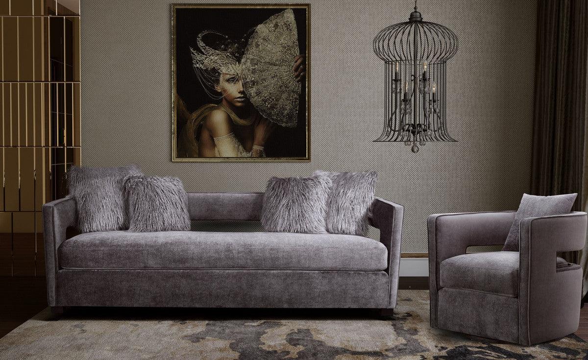 Luxury Modern Kendrick Swivel Chair European Style for Villa