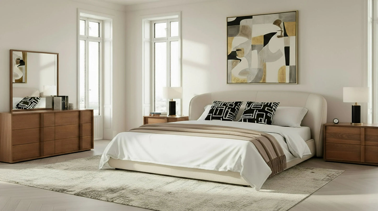 Luxury Modern Lola Bedroom Set European Style for Villa