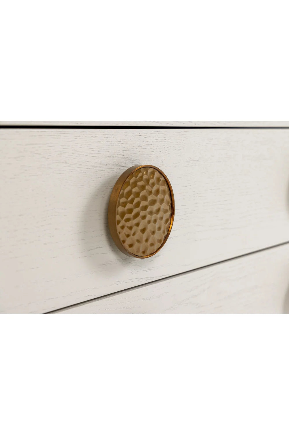 Luxury Modern Marjorie 3-Drawer Nightstand European Style for Villa