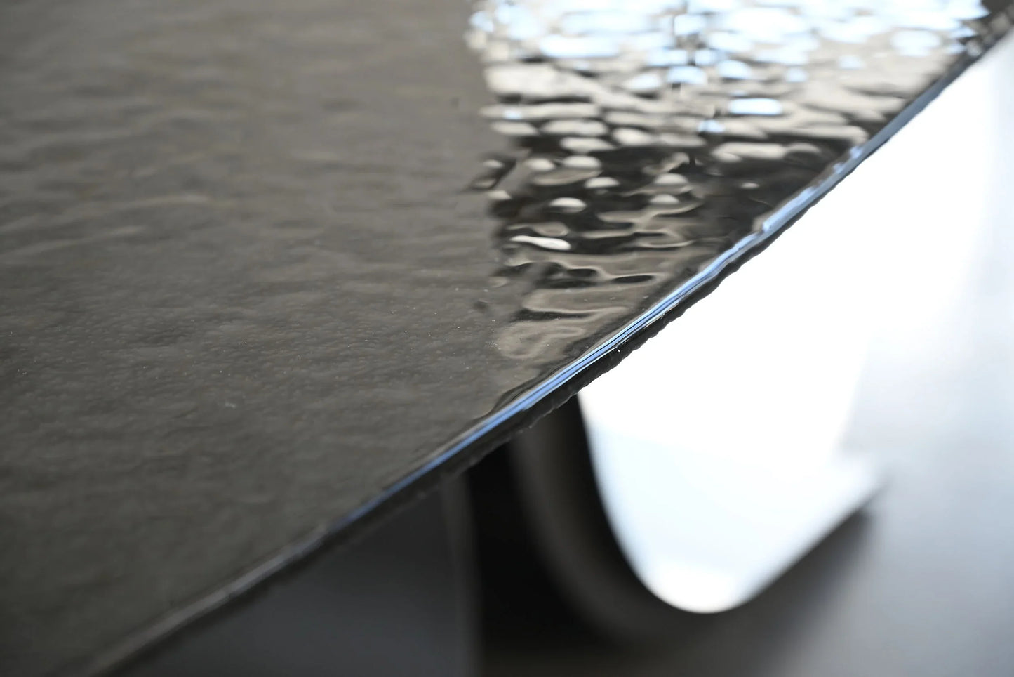 Luxury Modern Monza Glass Dining Table European Style for Villa