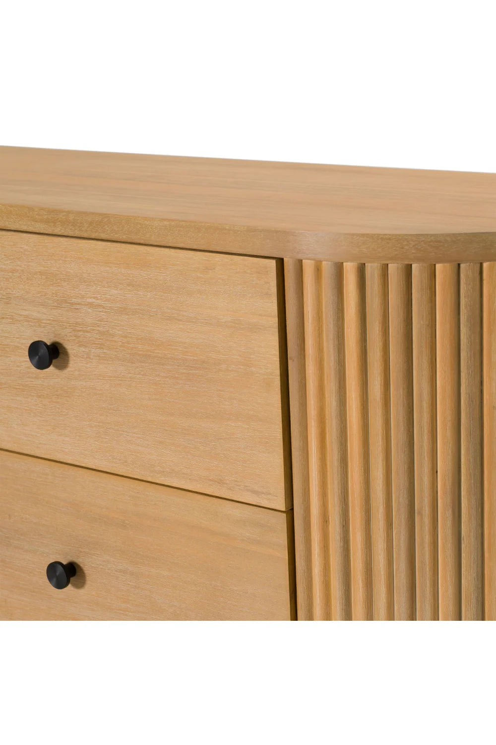 Luxury Modern Natural Acacia Dresser European Style for Villa