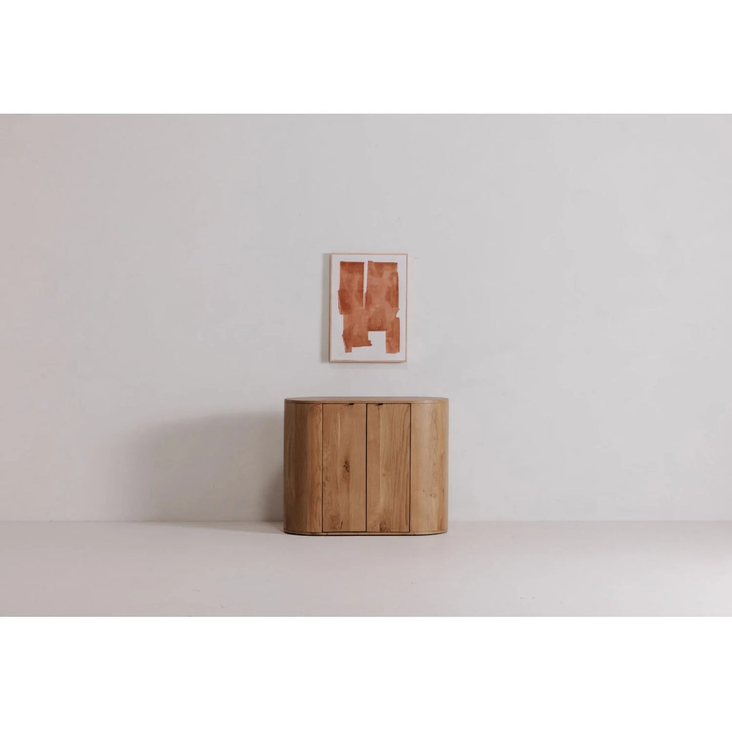 Luxury Modern Natural Oak Wood Cabinet European Style for Villa