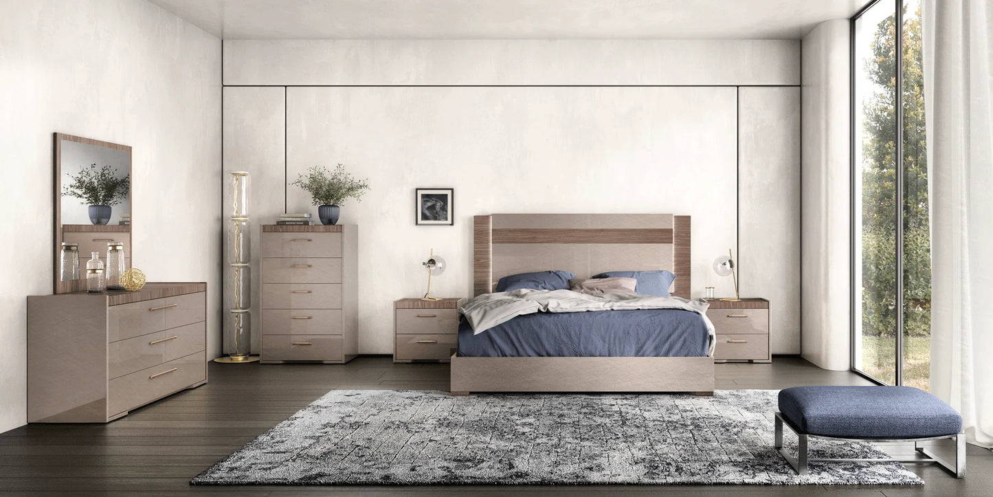 Luxury Modern Nora Bedroom Set European Style for Villa