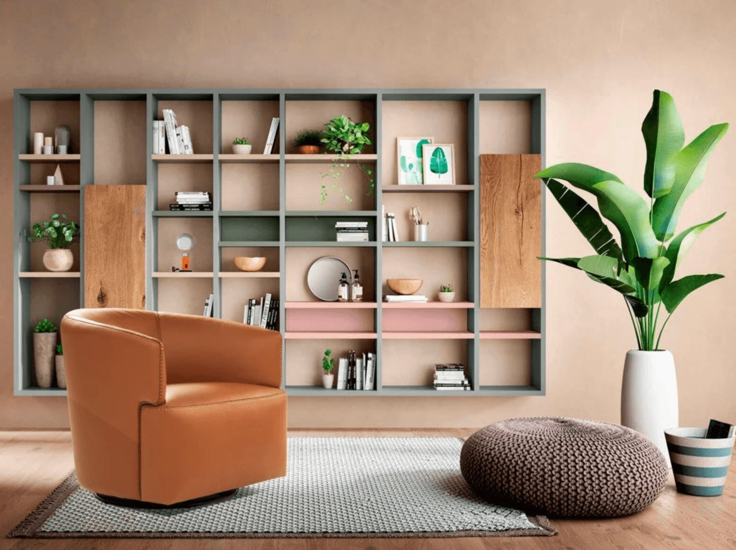 Luxury Modern Pietra Accent Chair European Style for Villa
