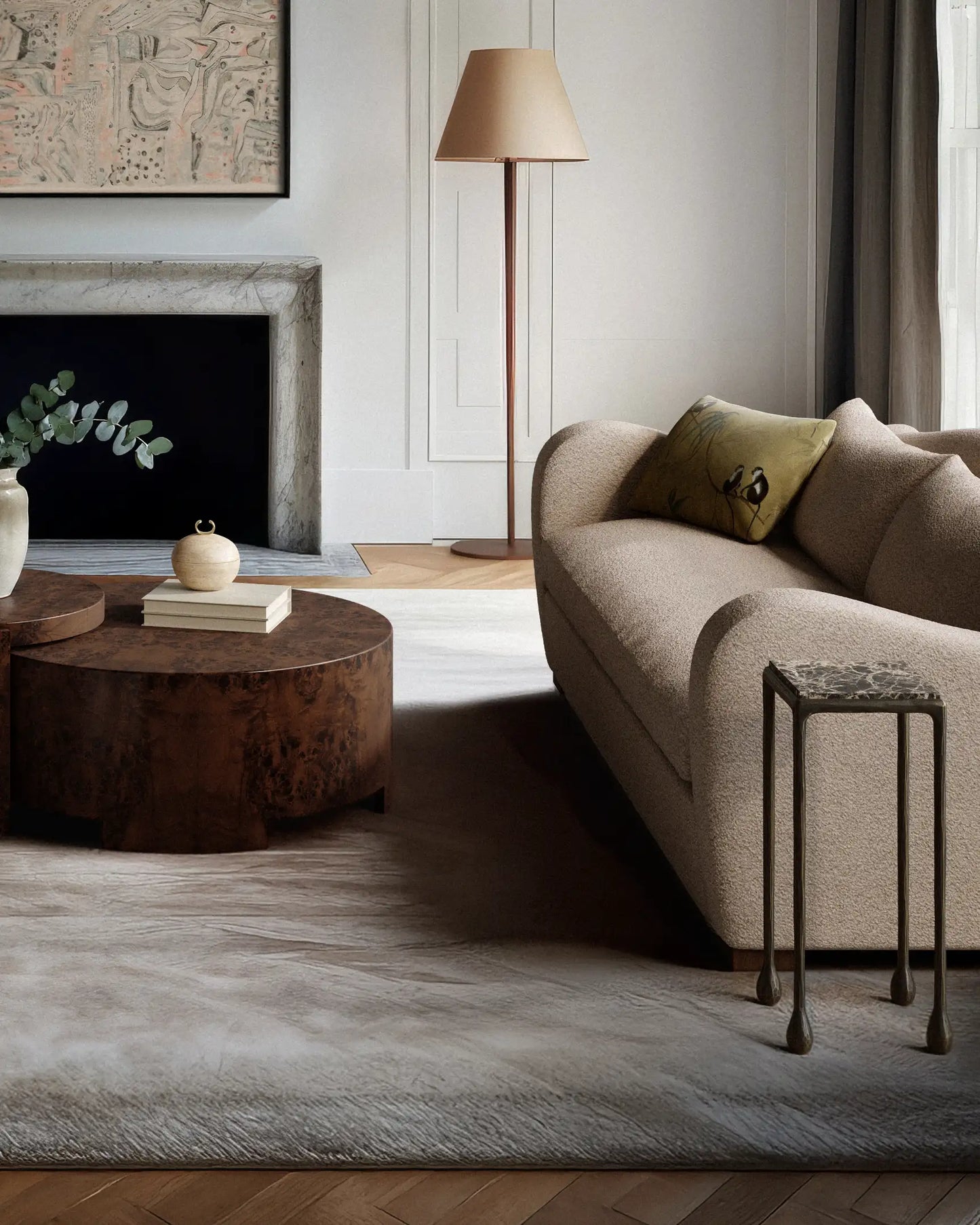 Luxury Modern Ravelle Drinks Table European Style for Villa