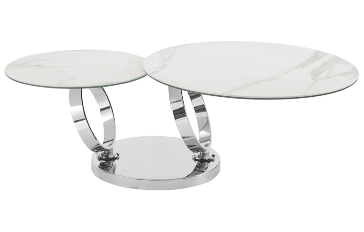 Luxury Modern Rings Coffee Table European Style for Villa