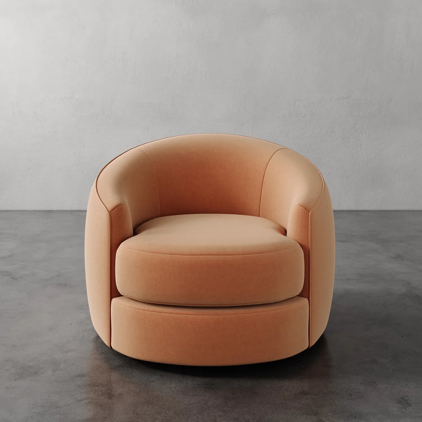 Luxury Modern Rulmann Swivel Chair European Style for Villa