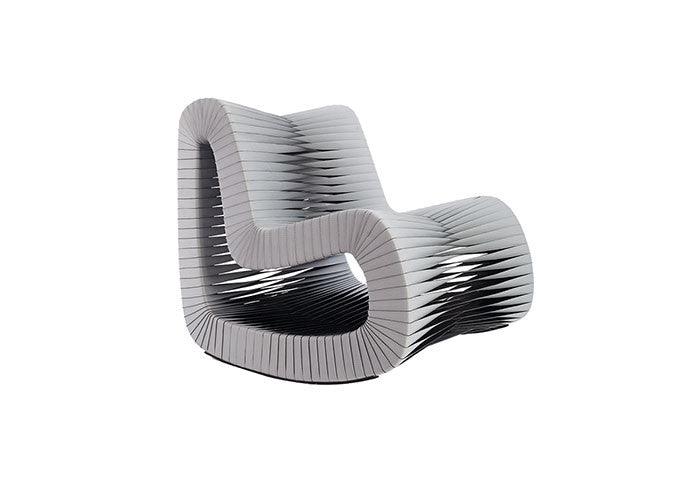 Luxury Modern Seat Belt Rocking Chair European Style for Villa