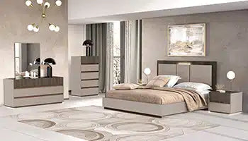 Luxury Modern Selma Bedroom Set European Style for Villa