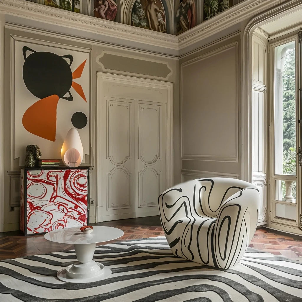 Luxury Modern Sigil Chair European Style for Villa