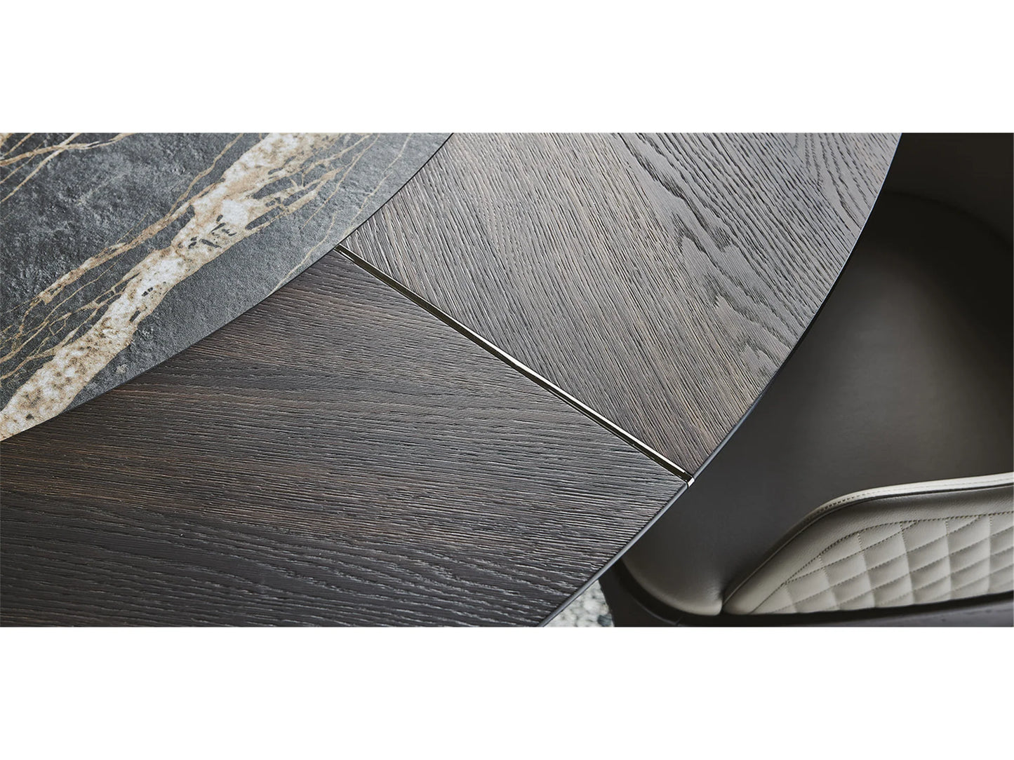 Luxury Modern Skorpio Ker-Wood Dining Table European Style for Villa