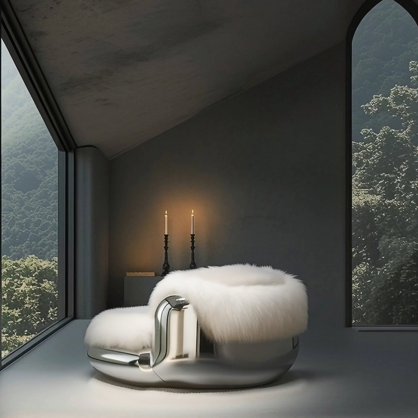 Luxury Modern Solene Chair European Style for Villa